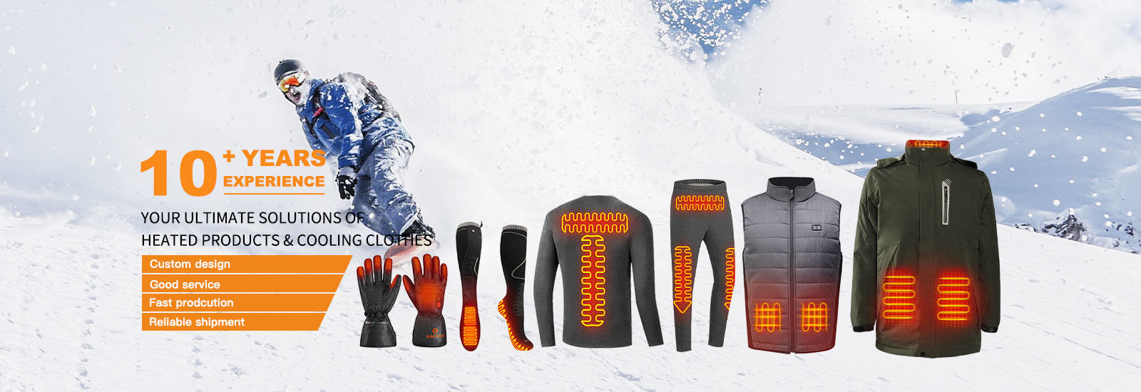 Vêtements passionnés d'hiver