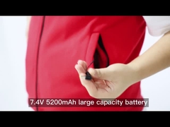 Femmes thermiques chaudes d'hommes d'hiver passionné électrique de batterie d'USB 5V Smart chauffant la veste de Gilet de gilet