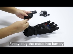 Gants passionnés de moto pour les femmes des hommes, gant protégeant du vent imperméable d'hiver pour le ski