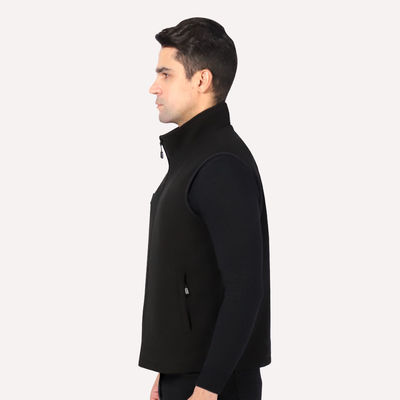 Extérieurs de laine polaire de chauffage investissent Gilet 100% passionné des hommes de polyester