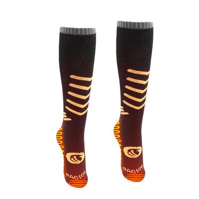 Chaussettes chauffantes à piles rechargeables 2600mAh Chaussettes chauffantes à piles pour hommes femmes