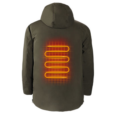 3 Vêtements d'hiver chauffants réglables en température 100% polyester Vêtements de snowboard chauffants