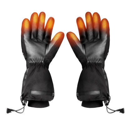 Gants passionnés imperméables électriques de ski d'hiver passionné rechargeable de mitaines de femmes avec 3 niveaux de température