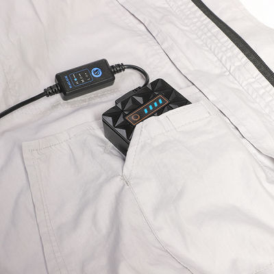 Les travailleurs aèrent la veste conditionnée de climatisation de protection de Sun de veste de costume