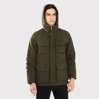 Vêtements de ski en coton chauffant à chaud 7,4 V à batterie Vêtements de snowboard chauffant pour hommes