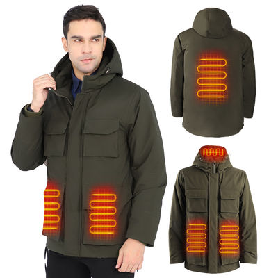 Vêtements de chauffage à 4 zones en gros, chauffage hivernal, imperméable, chauffage pour homme, sous-vêtement chauffé