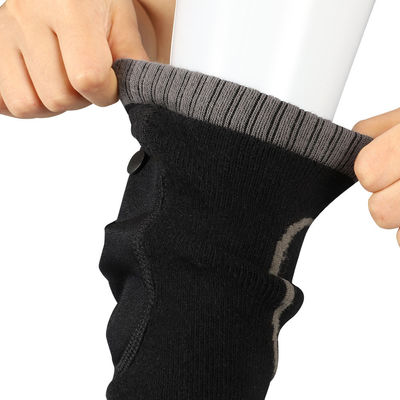 La batterie élastique a chauffé des chaussettes pour les chaussettes passionnées électriques rechargeables des hommes