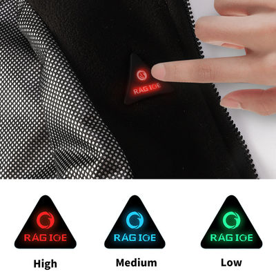 Gilet passionné extérieur unisexe avec Usb Gilet capitonné passionné électrique de paquet de batterie
