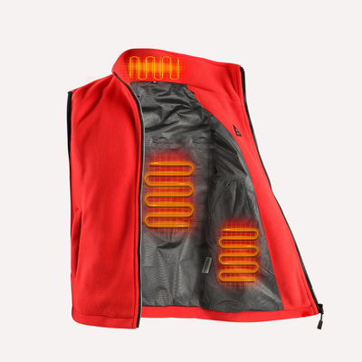 réchauffeur passionné du corps Gilet des hommes passionnés rechargeables de 55C 5V Smart