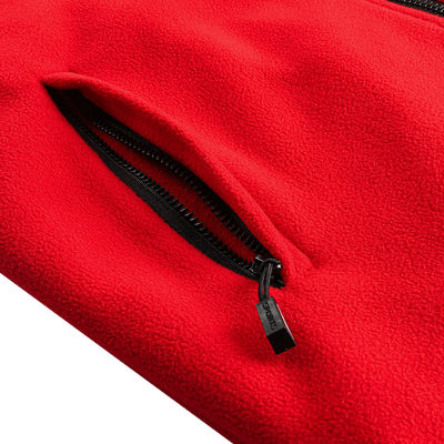 Gilet thermique électrique passionné extérieur de chauffage rechargeable rouge d'hiver de Gilet