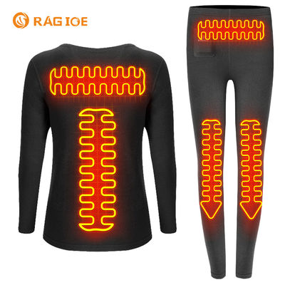 Couche de base Vêtement de compression sous-vêtement thermique Crane d'hiver en plein air Cyclisme de ski Couche de base engrenage chauffé Couche de base