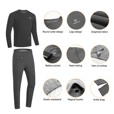 Gardez le pyjama chaud, chauffage d' hiver, sous-vêtements chauffés, longues culottes.