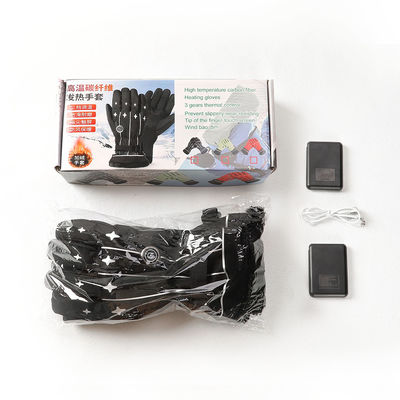 Les gants thermiques électriques de motoneige d'OEM/ODM ont chauffé des gants d'hiver une taille pour le camping extérieur d'hiver