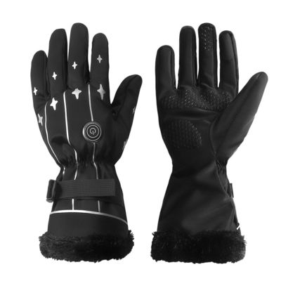 La batterie rechargeable électrique mince de la température réglable a chauffé les gants passionnés de pêche de glace de taille des gants un