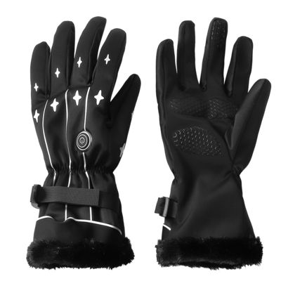 Les gants thermiques électriques de motoneige d'OEM/ODM ont chauffé des gants d'hiver une taille pour le camping extérieur d'hiver