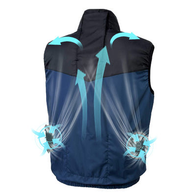 Banque de puissance d'Usb de vitesse du gilet conditionnée par air intelligent rechargeable 3