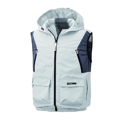L'air de refroidissement de gilet de fan extérieure d'homme a conditionné le gilet de refroidissement de glace de veste