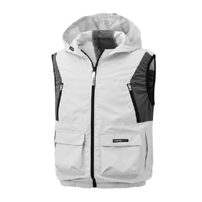 L'air de refroidissement de gilet de fan extérieure d'homme a conditionné le gilet de refroidissement de glace de veste