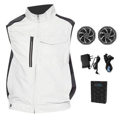 Le gilet Aircon à C.A. de prévention de coup de chaleur vêtx la veste du costume 7.2V conditionnée par air