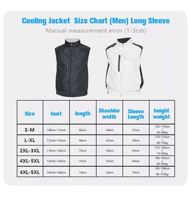 Camouflez le gilet de refroidissement 2pcs de fan évente le gilet de climatisation