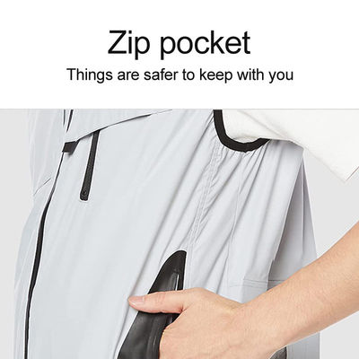 veste conditionnée par air de refroidissement de gilet de fan de 7.4V 5200mAh avec deux fans
