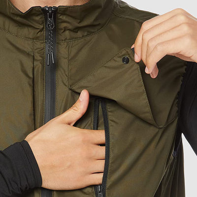 Habillement de refroidissement de climatisation de Sunproof USB de gilet de fan de protection solaire