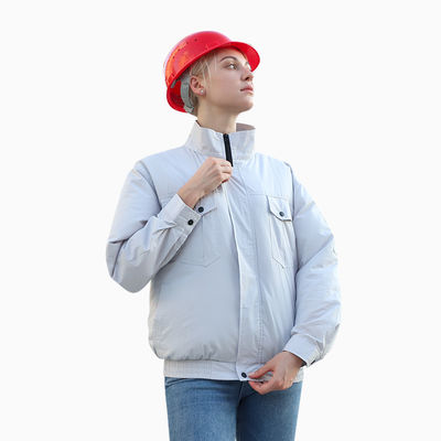 Veste de refroidissement de Li Ion Air Conditioned Apparel 7.2V d'été avec la fan