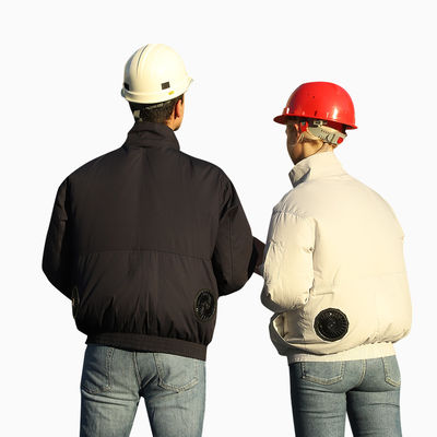 ODM Aircon vêtx le coton respirable de polyester de veste de ventilateur