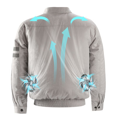 l'air de la veste 5V refroidi par fan a conditionné la taille uniforme de l'habillement 3XL 4XL