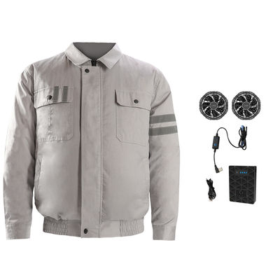 L'air du gris 7.2V a conditionné la veste de moto à C.A. de l'habillement 6700mAh