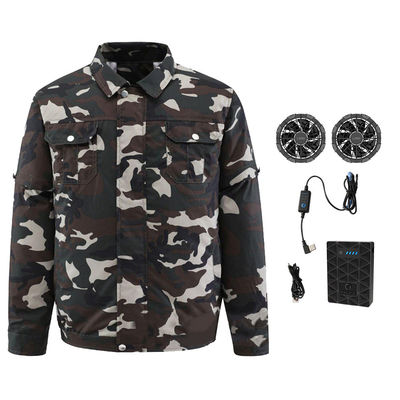 Veste de moto à C.A. de polyester d'OEM veste de vélo conditionnée par air de 5 volts