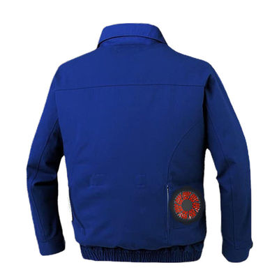 ODM Blue Air a conditionné la veste de refroidissement de batterie des chemises 7.2V avec la fan