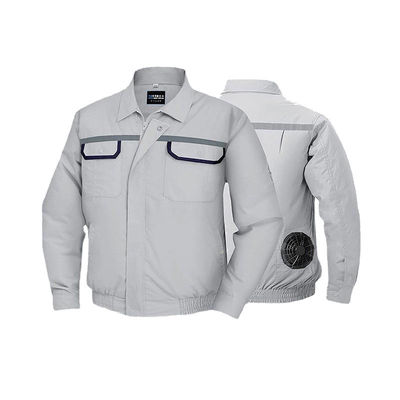 chemise de refroidissement de longue douille de banque de la puissance 5V avec le manteau de climatisation de fan