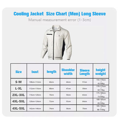 L'air protecteur d'ODM Sun a conditionné le gilet de refroidissement rechargeable de manteau