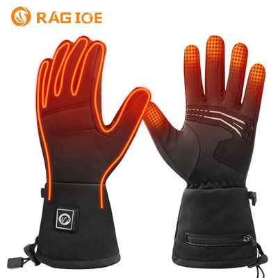 Gants d'hiver chauffés thermiquement électriques de style mince Gants d'escalade en plein air à batterie avec trois réglages de chaleur