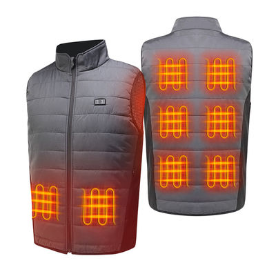 OEM Vêtements chauffants électriques à infrarouge lointain Veste chauffante rechargeable pour hommes