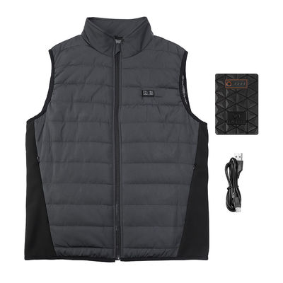 Gilet de chauffage à piles de gilet passionné extérieur en worsted d'OEM