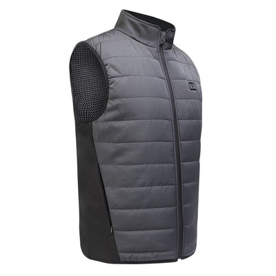Gilet passionné électrique sans manche de polyester à piles de gilet d'USB 5V
