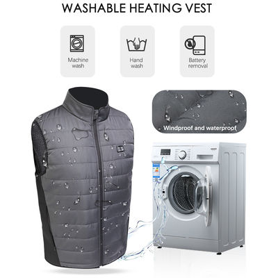 Gilet de chauffage à piles de gilet passionné extérieur en worsted d'OEM