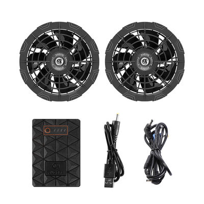 fan de costume de climatisation de la fan 6700mAh de refroidissement à chemise 12V