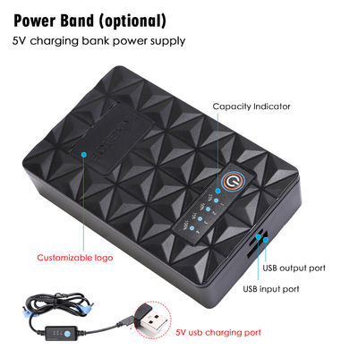 l'air 10050mAh a conditionné des vêtements éventent la batterie de refroidissement du gilet 5V