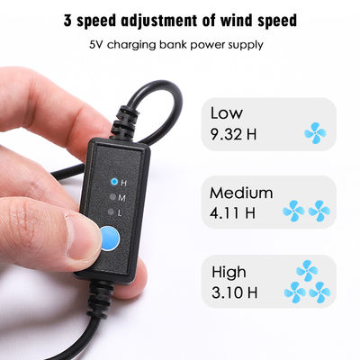 l'air 10050mAh a conditionné des vêtements éventent la batterie de refroidissement du gilet 5V