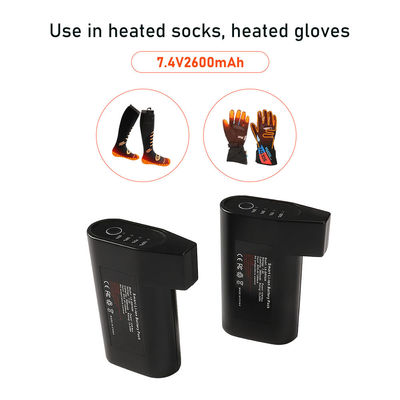 Lithium passionné Ion Heated Vest Battery Pack de la batterie 18650 de mitaine