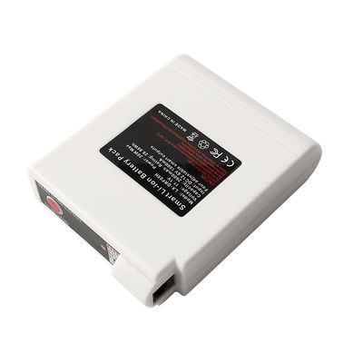 la vie de cycles de chauffage de volt 500 de la batterie 7,4 de la veste 5200mAh blanche