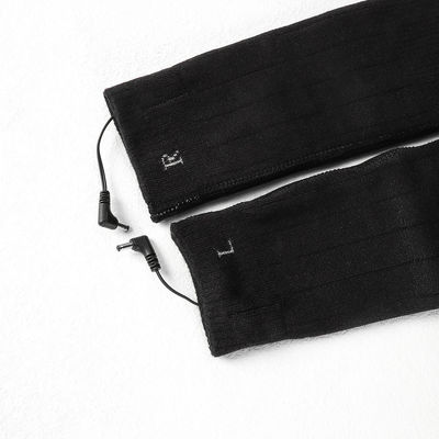 Chaussettes chauffantes électriques de sport 5V 4000mAh Chaussettes à piles tricotées