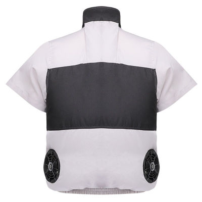 Gray Black Cooling Fan Vest léger S/M/L/XL/XXL/XXXL Optinal avec la batterie 6700mAh