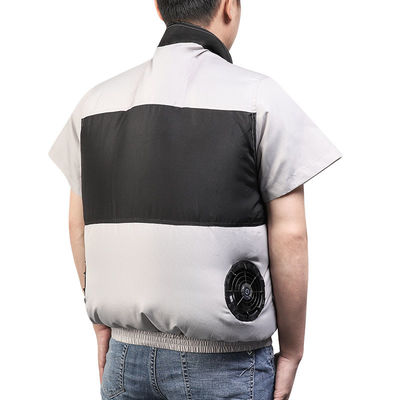 Bruit de veste de ventilateur de C.C 12V 6700mAh moins que la veste du climatiseur 30dB pour les hommes