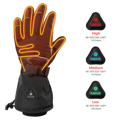 FCC Gants chauffants à moto rechargeables Gants électriques de chauffage pour garder le chaud en hiver