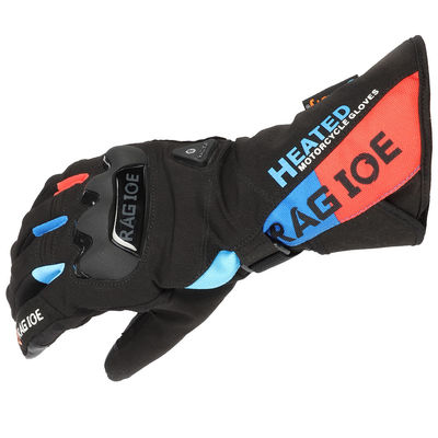 Gants de chauffage à piles passionnés rechargeables protégeant du vent des mitaines 2600mAh