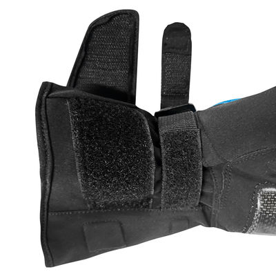 La batterie rechargeable antidérapante noire a chauffé des gants d'hiver pour la FCC de ski de la CE de motocyclisme